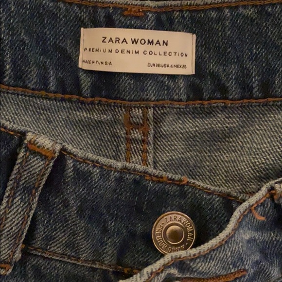 Gorgeous Zara pearl embellished denim! - Picture 3 of 4